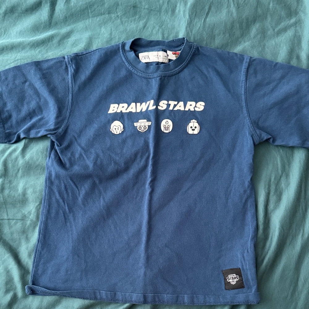 ZARA Kids Blue Brawl Stars T-Shirt